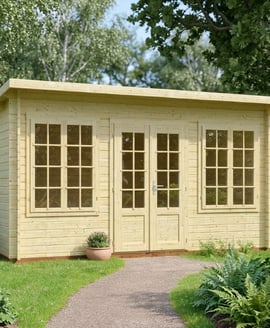 Palmako Lisa 4x3m Log Cabin
