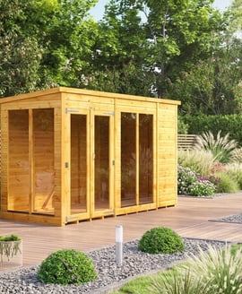 Power 10x4 Pent Summerhouse