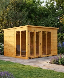 Power 10x8 Pent Summerhouse