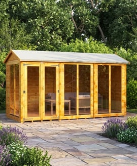 Power 12x4 Apex Summerhouse