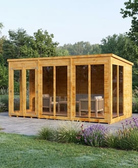 Power 12x4 Pent Summerhouse
