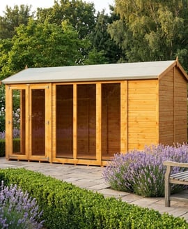 Power 14x4 Apex Summerhouse