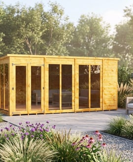 Power 14x6 Pent Summerhouse