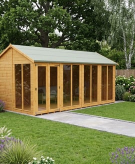 Power 16x8 Apex Summerhouse