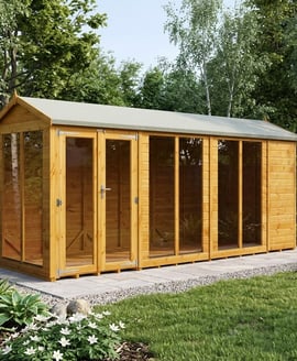 Power 18x4 Apex Summerhouse