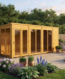 Power 18x4 Pent Summerhouse