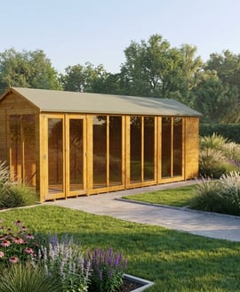 Power 18x6 Apex Summerhouse
