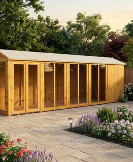 Power 20x4 Apex Summerhouse