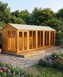 Power 20x6 Apex Summerhouse