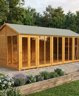 Power 20x8 Apex Summerhouse