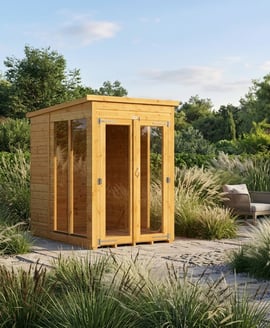 Power 4x6 Pent Summerhouse