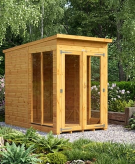Power 4x8 Pent Summerhouse