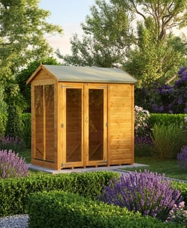 Power 6x4 Apex Summerhouse