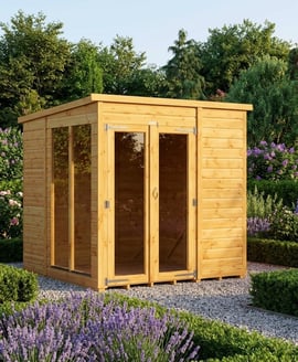 Power 6x6 Pent Summerhouse