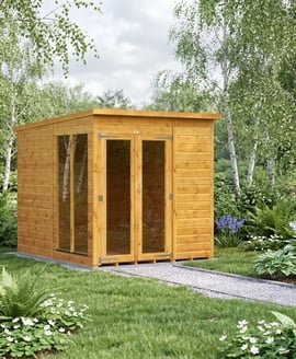 Power 6x8 Pent Summerhouse