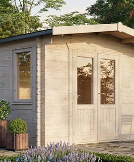 Power Chalet Log Cabin 28mm