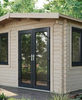 Power Chalet Log Cabin 44mm