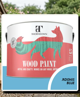 Thorndown Adonis Blue Wood Paint 2.5L