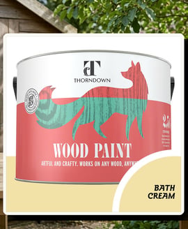 Thorndown Bath Cream Wood Paint 2.5L