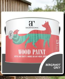 Thorndown Bergamot Grey Wood Paint 2.5L