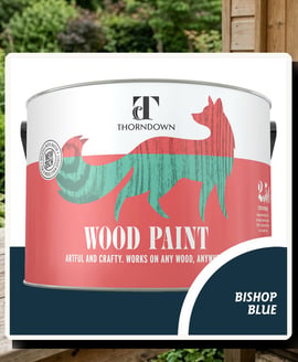Thorndown Bishop Blue Wood Paint 2.5L