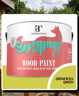 Thorndown Gromwell Green Wood Paint 2.5L