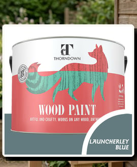 Thorndown Launcherley Blue Wood Paint 2.5L