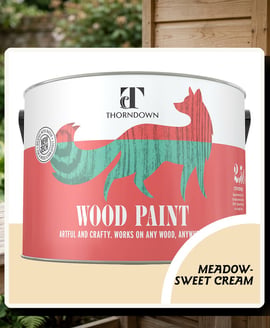 Thorndown Meadowsweet Cream Wood Paint 2.5L