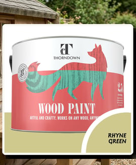Thorndown Rhyne Green Wood Paint 2.5L