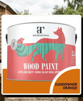 Thorndown Sundowner Orange Wood Paint 2.5L