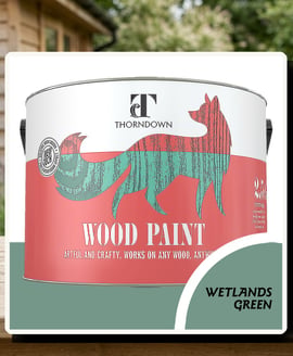 Thorndown Wetlands Green Wood Paint 2.5L