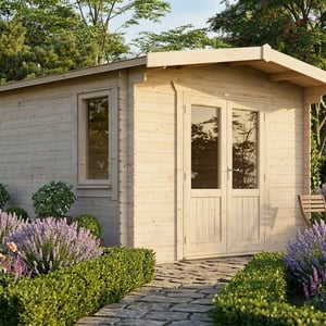28mm Log Cabins